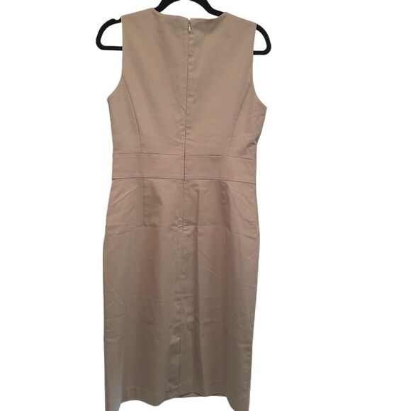 NWT Ann Taylor Khaki Dress- size 8 - Picture 2 of 6